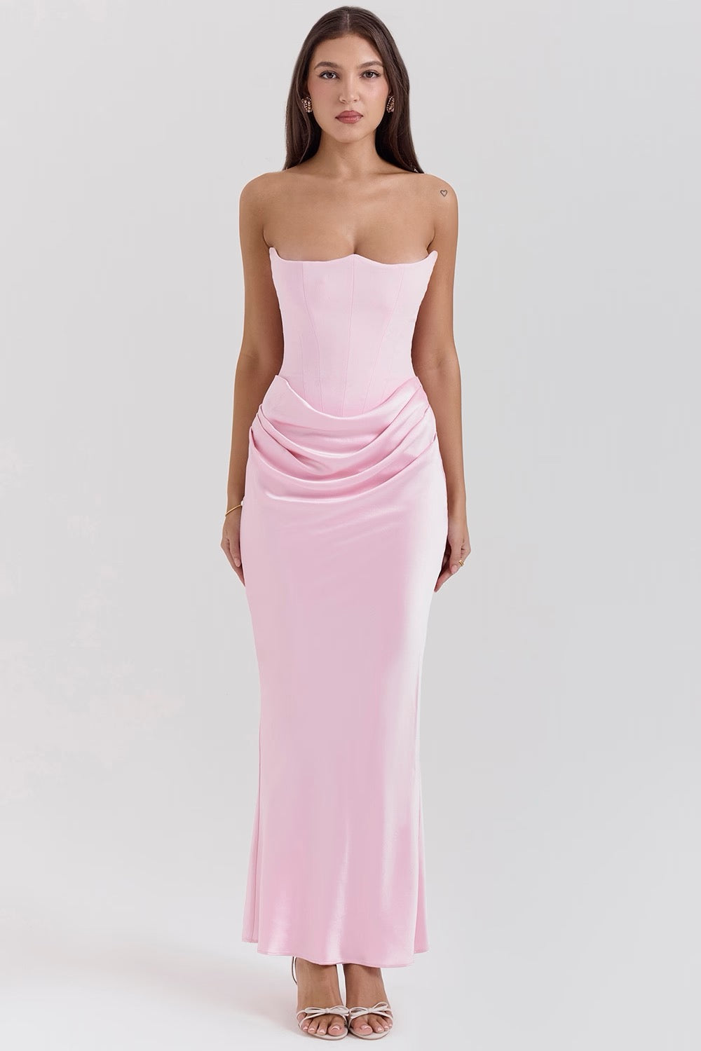 EDEN | POLISHED SATIN GOWN