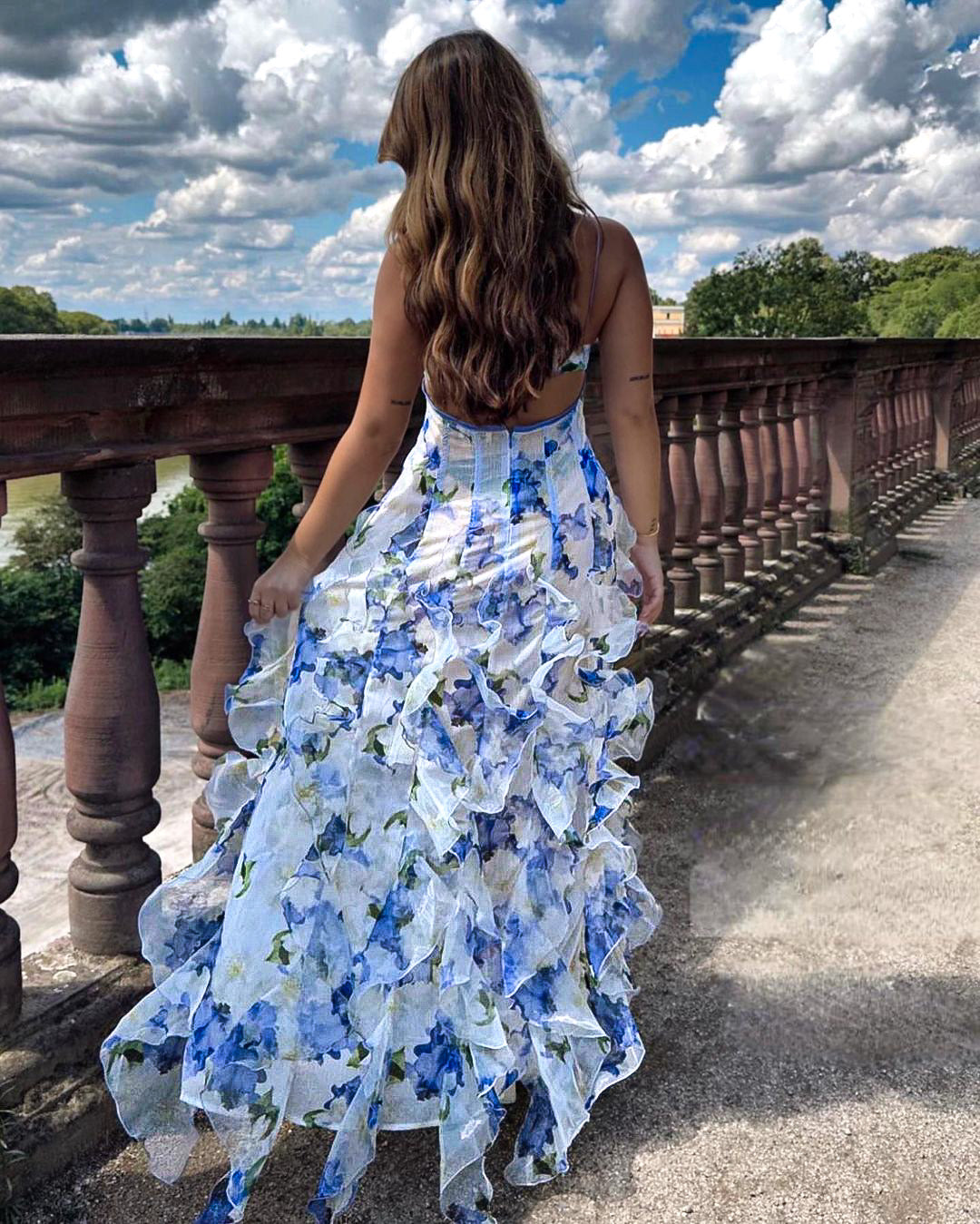 NELLIE | COASTAL BLOOM DRESS