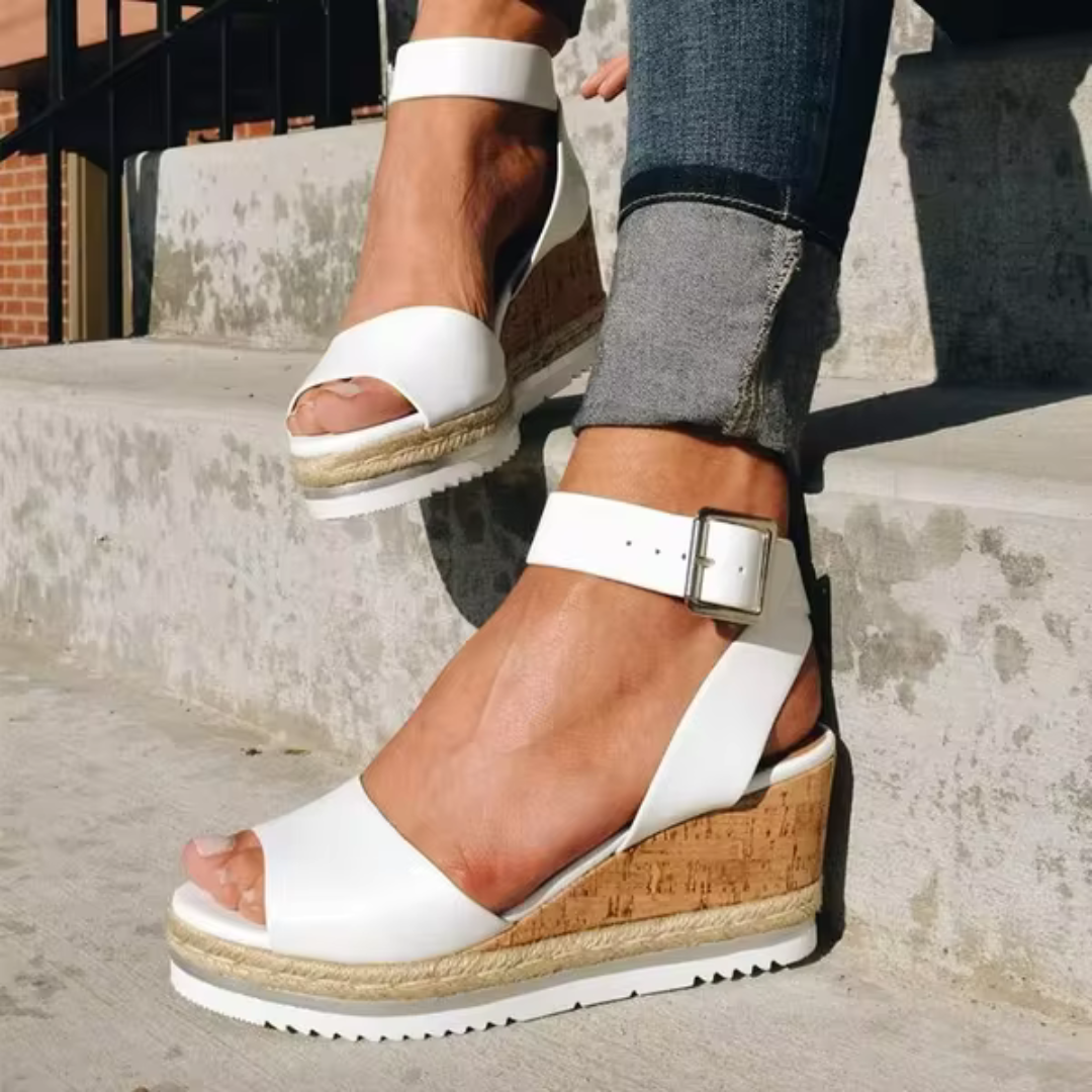 CASSANDRA | WEDGE SANDALS
