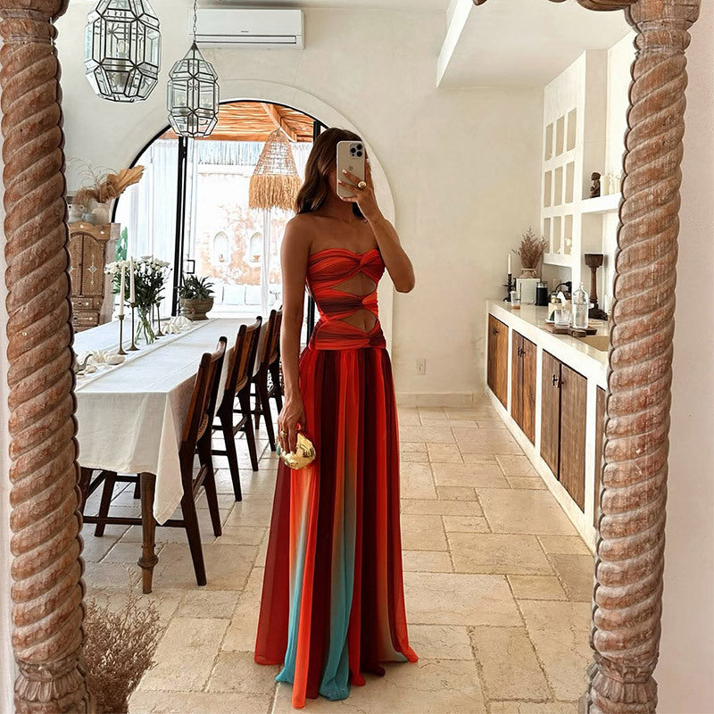 RUBY | TROPICAL MIRAGE DRESS