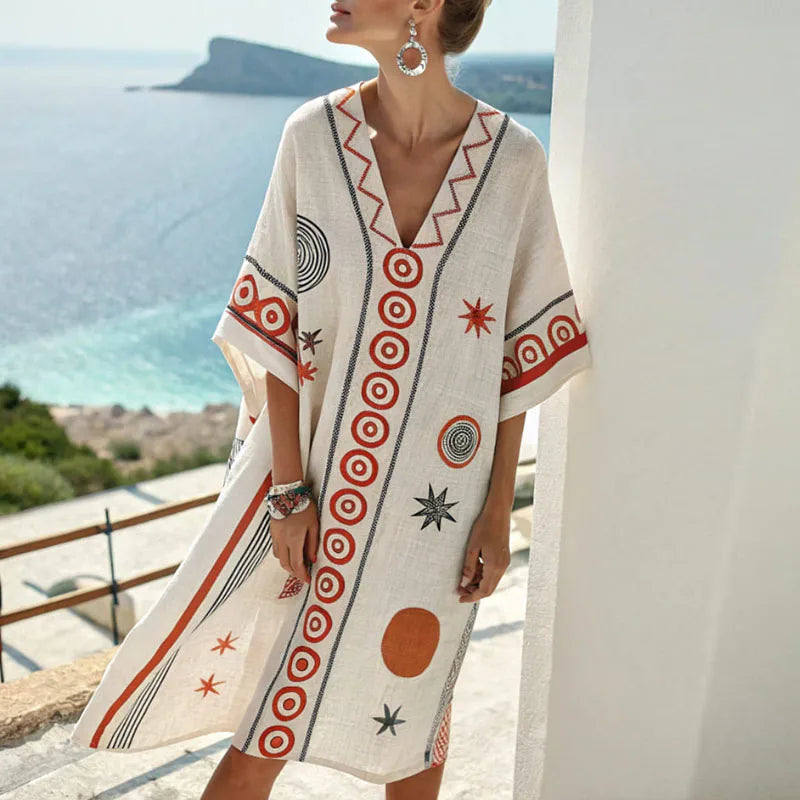 SILK | ELEGANT BEACH DRESS FOR UNFORGETTABLE SUMMER LOOKS