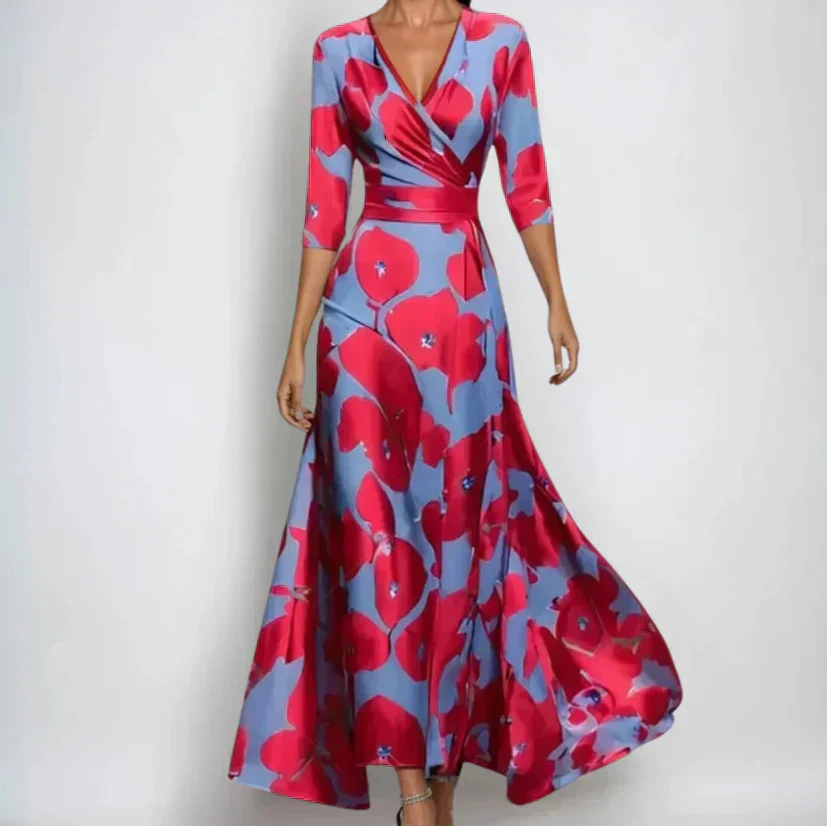 EMILY | LUXURY FLORAL DRESS