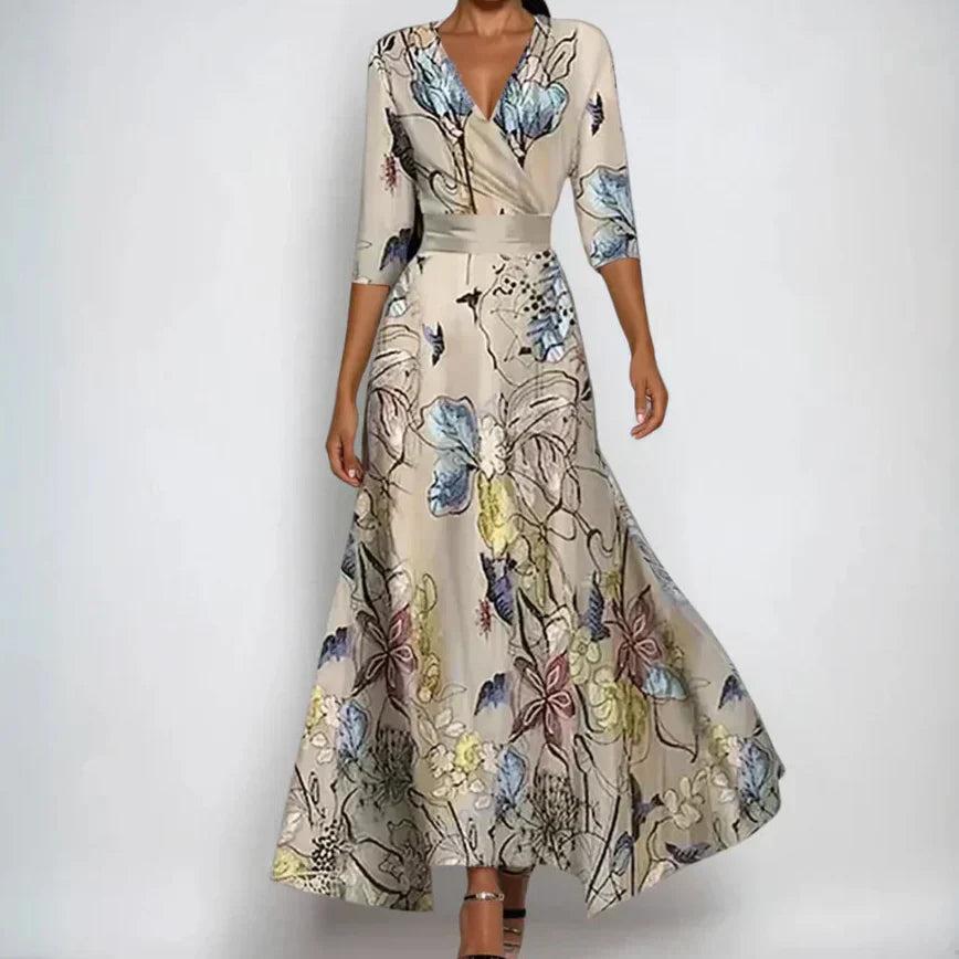 EMILY | LUXURY FLORAL DRESS