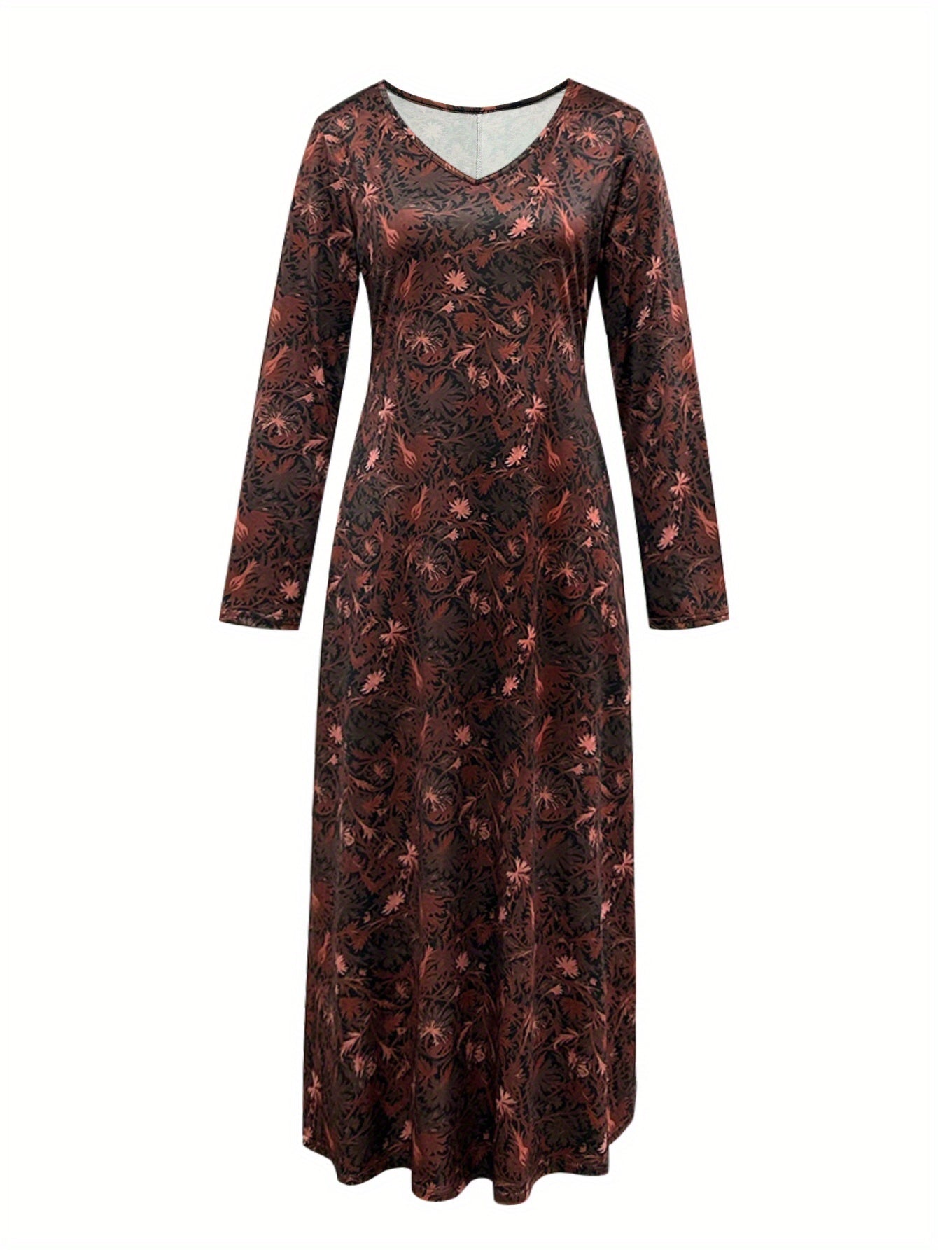 KENDAL | FLORAL MAXI DRESS