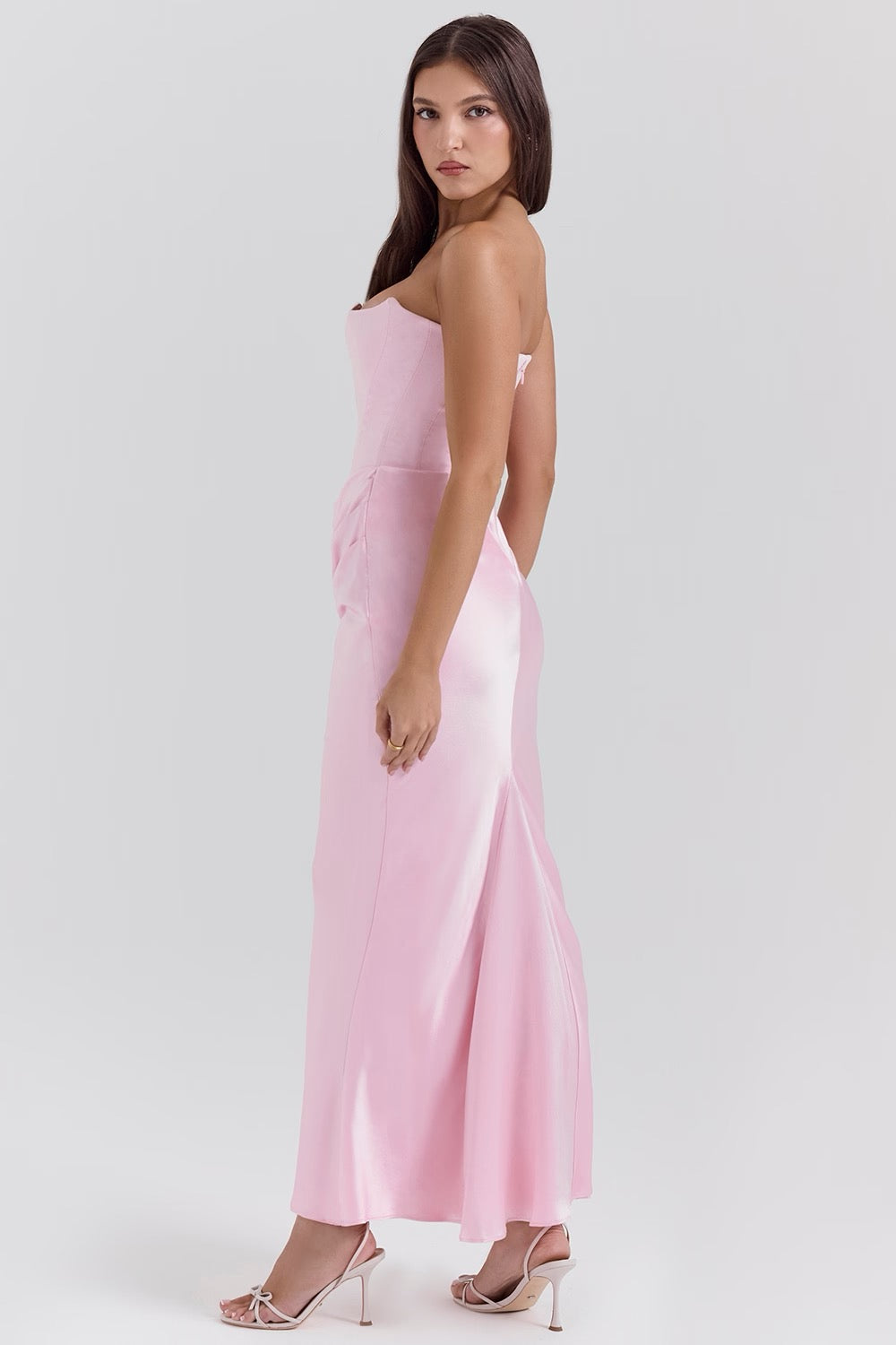 EDEN | POLISHED SATIN GOWN