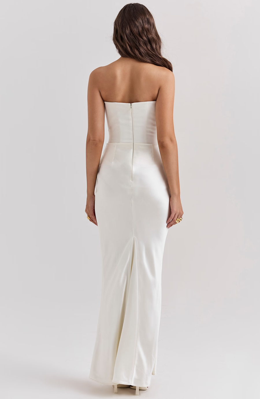EDEN | POLISHED SATIN GOWN