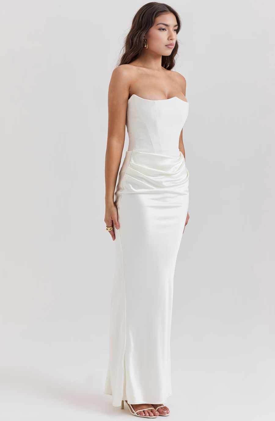 EDEN | POLISHED SATIN GOWN
