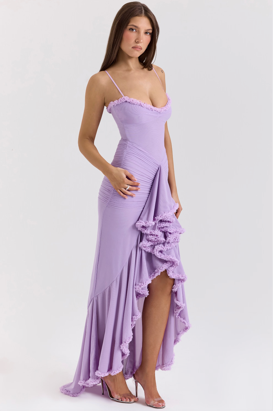 FLORENCE | ROMANTIC RUFFLE DRESS