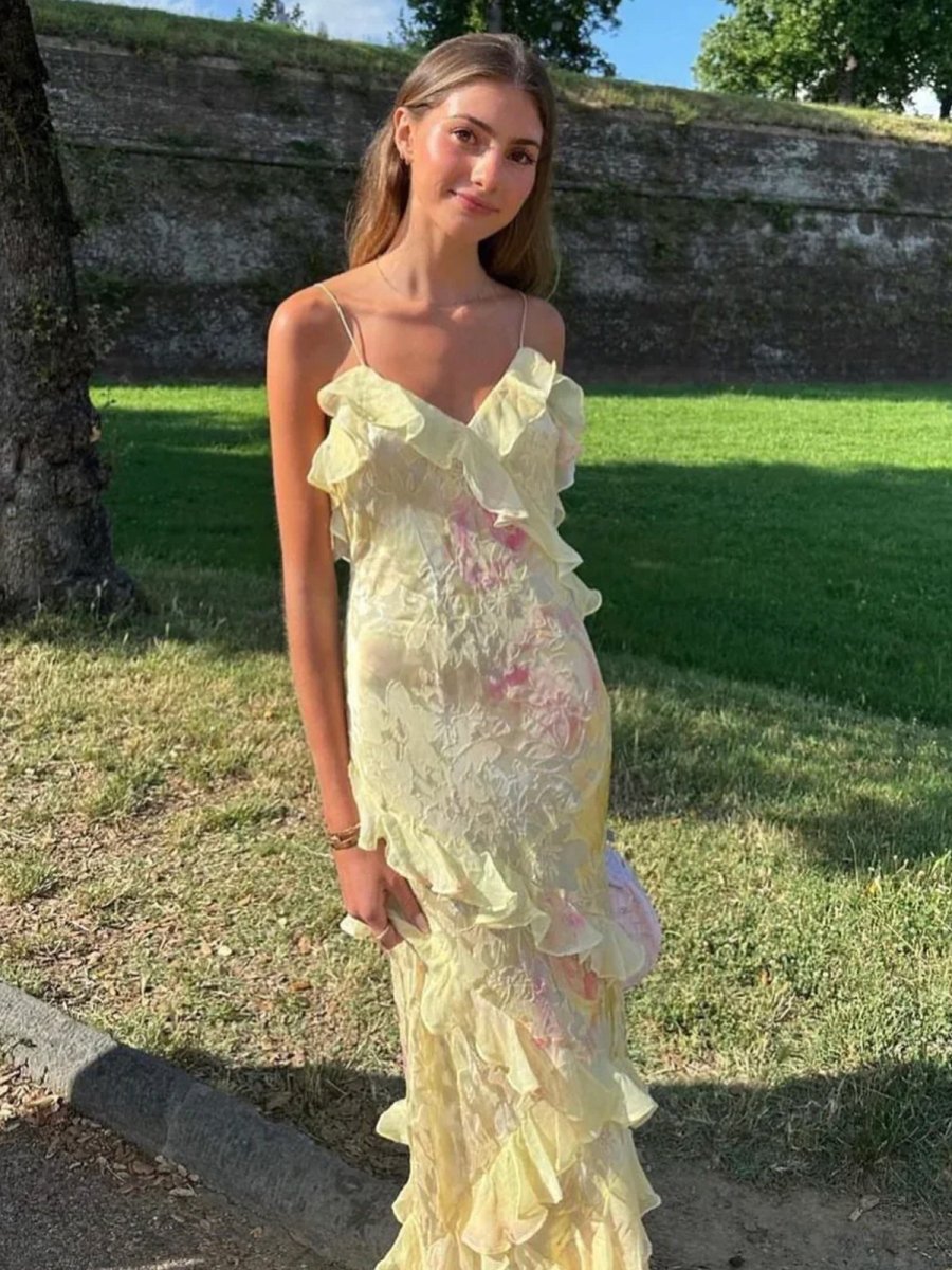 BEATRICE | DREAMY RUFFLE GOWN