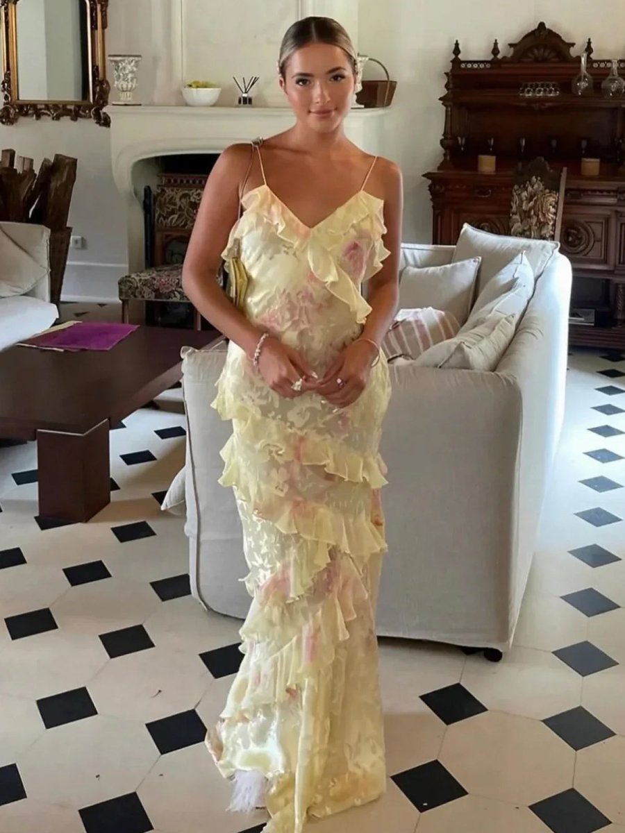 BEATRICE | DREAMY RUFFLE GOWN